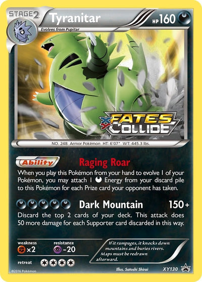 Image for Tyranitar (Prerelease) (XY Promos) (XY130) - Pokemon
