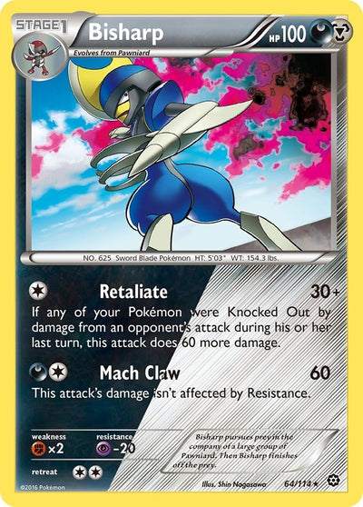 Image for Bisharp (XY - Steam Siege) (64/114) - Pokemon