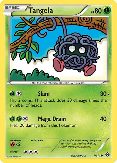 Image for Tangela (XY - Steam Siege) (1/114) - Pokemon