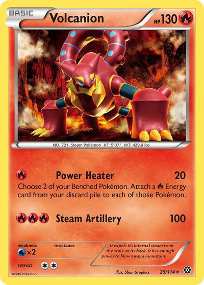 Image for Volcanion (XY - Steam Siege) (25/114) - Pokemon