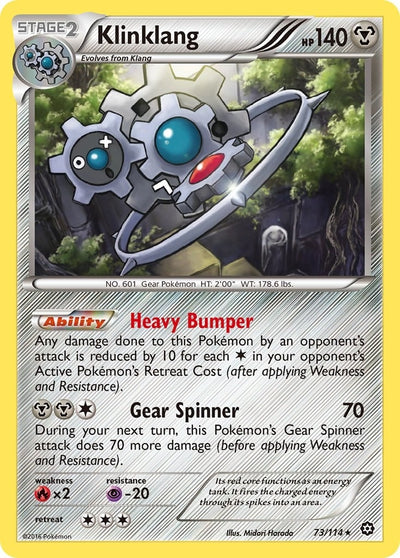 Image for Klinklang (XY - Steam Siege) (73/114) - Pokemon