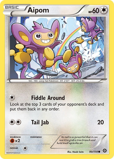 Image for Aipom (XY - Steam Siege) (90/114) - Pokemon