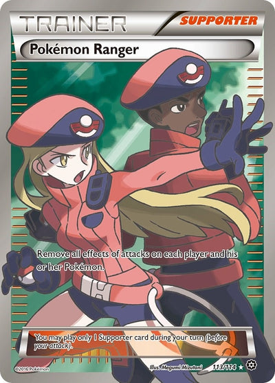 Image for Pokemon Ranger (Full Art) (XY - Steam Siege) (113/114) - Pokemon