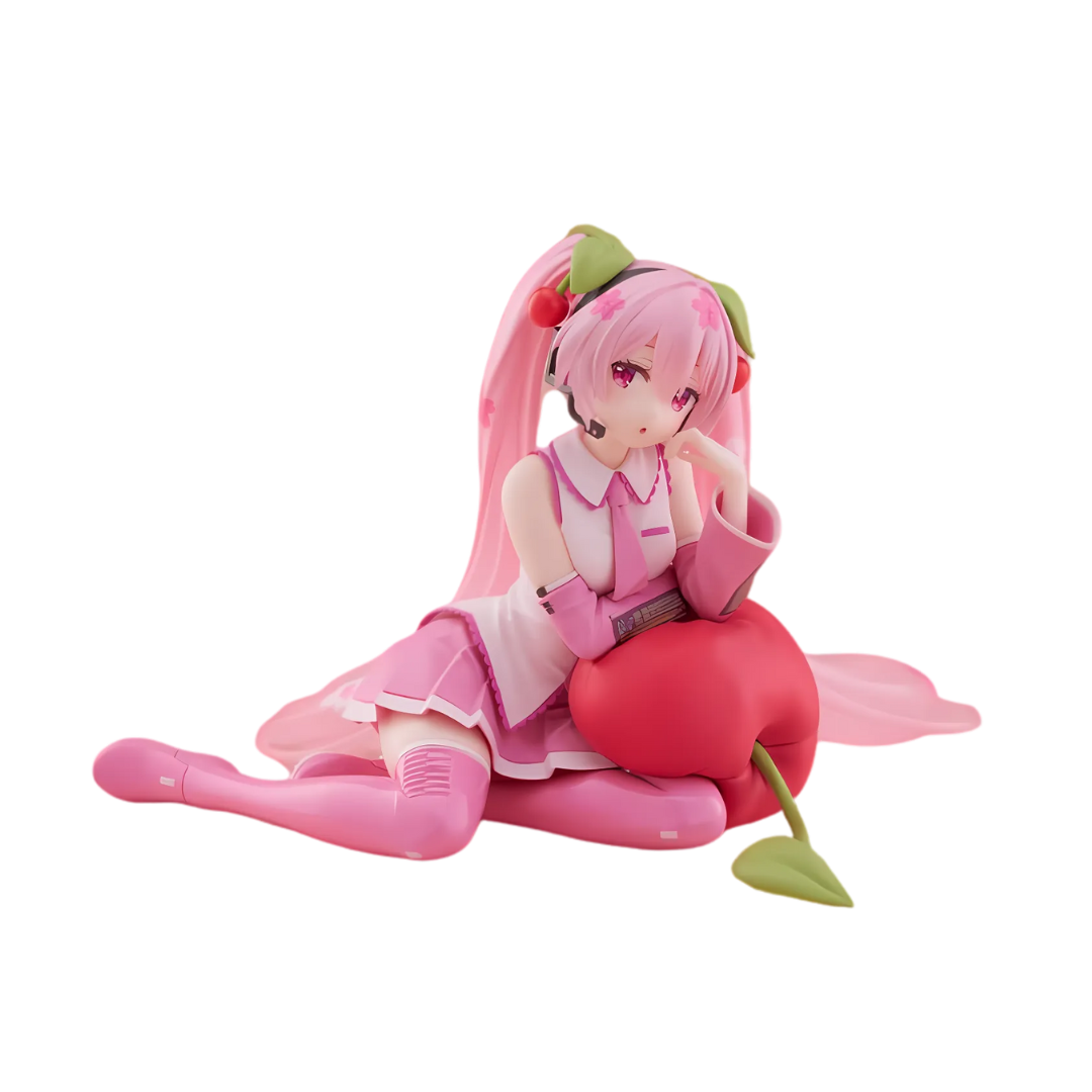 Hatsune Miku Cute Figure Sakura Miku Cherry Cushion Ver. 13cm 