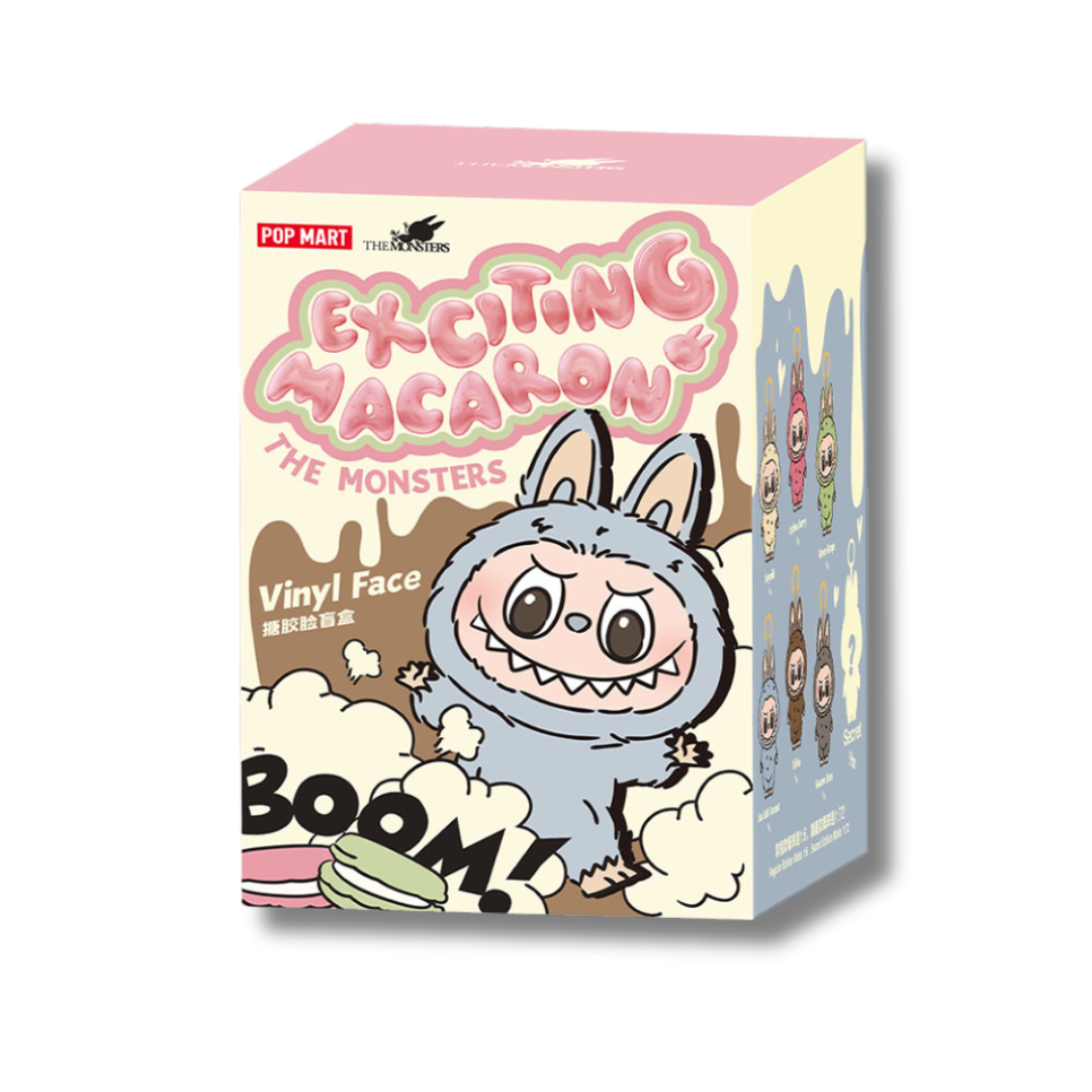 Pop Mart Labubu The Monsters Tasty Macarons Vinyl Face Blind Box