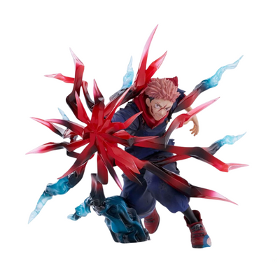 Jujutsu Kaisen Luminasta PVC Statue Yuji Itadori Black Flash 16 cm