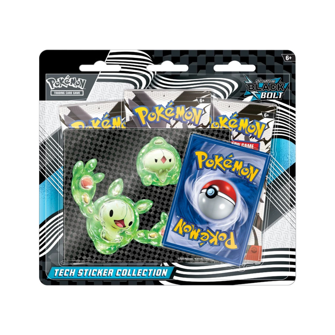 Pokémon Black Bolt Tech Sticker Collection