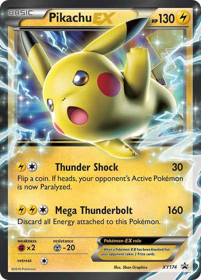 Image for Pikachu EX - XY174 (XY Promos) (XY174) - Pokemon