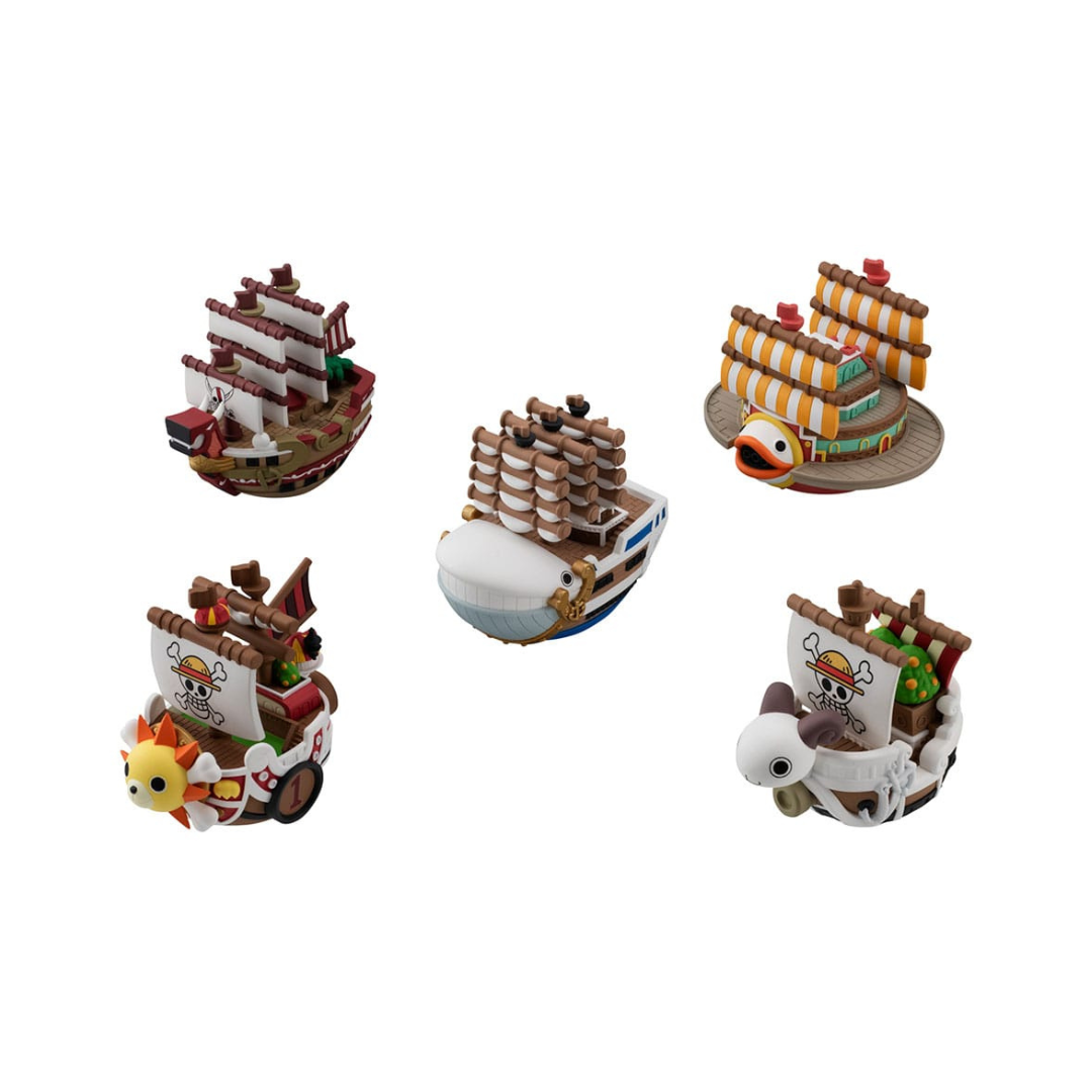 One Piece Yuracolle Series Sammelfiguren Grand Line 6 cm Sortiment 5stk