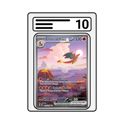 Graded Karte Pokemon Scarlet & Violet 151 199 Charizard Ex