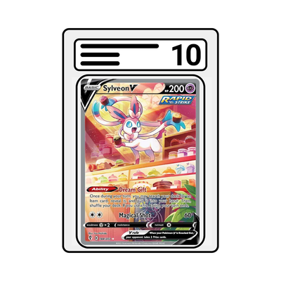 Graded Karte Pokemon Evolving Skies 184 Sylveon V