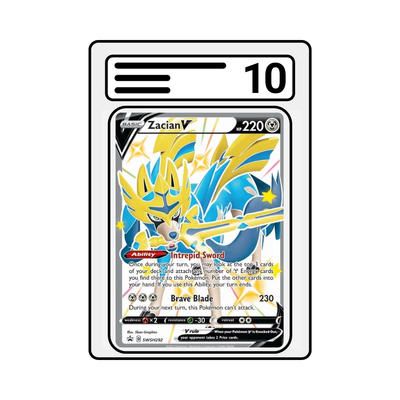 Graded Karte Pokemon  Sword & Shield Promos Zacian V 292