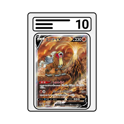 Graded Karte Pokemon s12a 213 Entei V