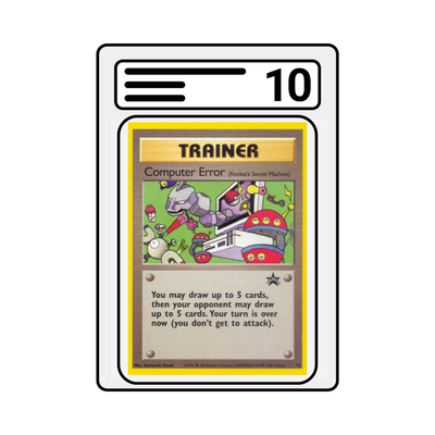Graded Karte Pokemon Promo-League 016 Computer Error