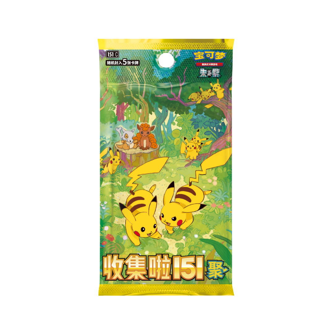 Pokémon 151 Gathering 151c Box | Simplified Chinese