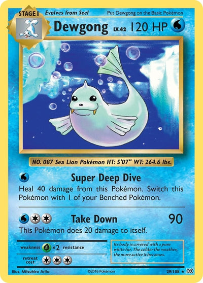 Image for Dewgong (XY - Evolutions) (29/108) - Pokemon