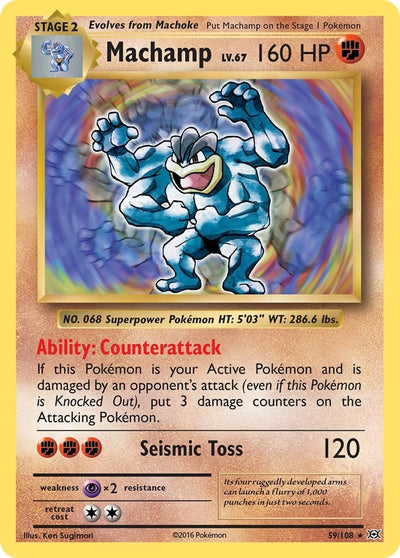 Image for Machamp (XY - Evolutions) (59/108) - Pokemon