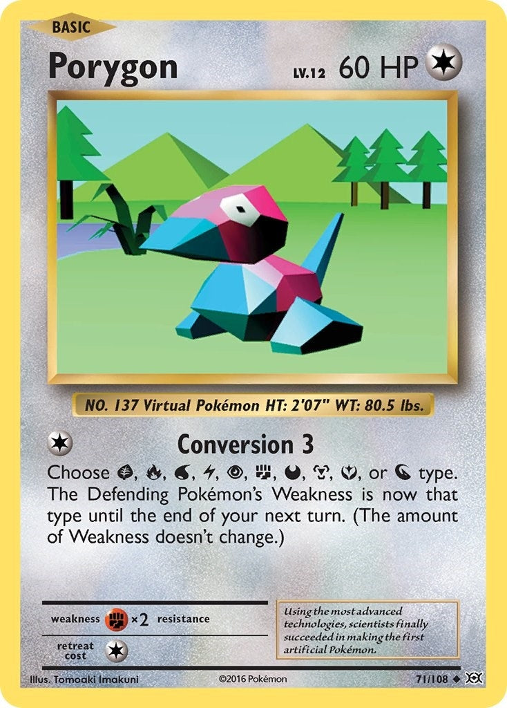 Image for Porygon (XY - Evolutions) (71/108) - Pokemon