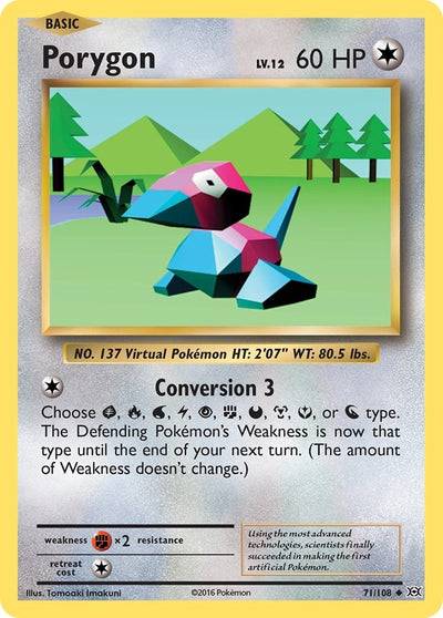 Image for Porygon (XY - Evolutions) (71/108) - Pokemon