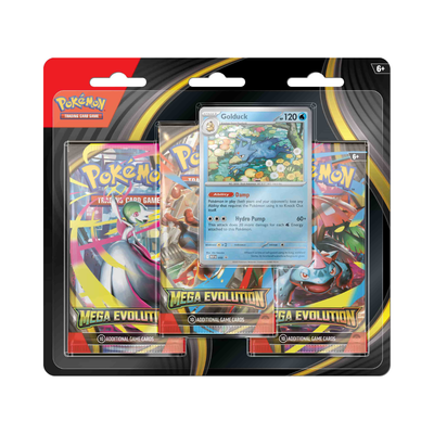 Pokémon Mega-Evolution 3 Pack Blister