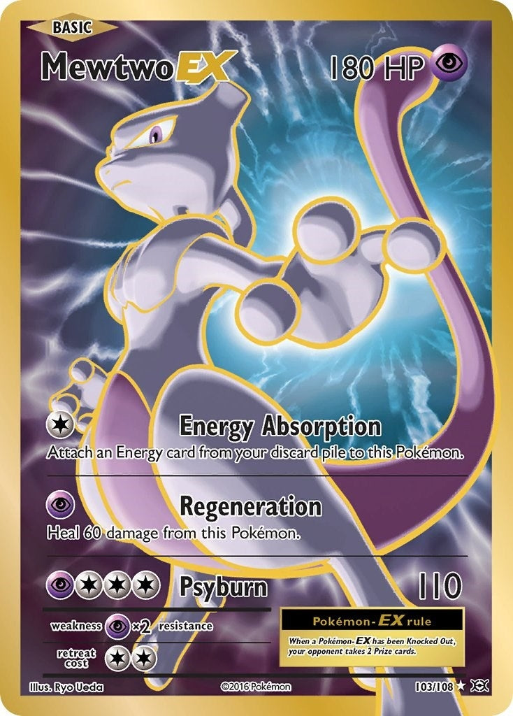 Image for Mewtwo EX (Full Art) (XY - Evolutions) (103/108) - Pokemon