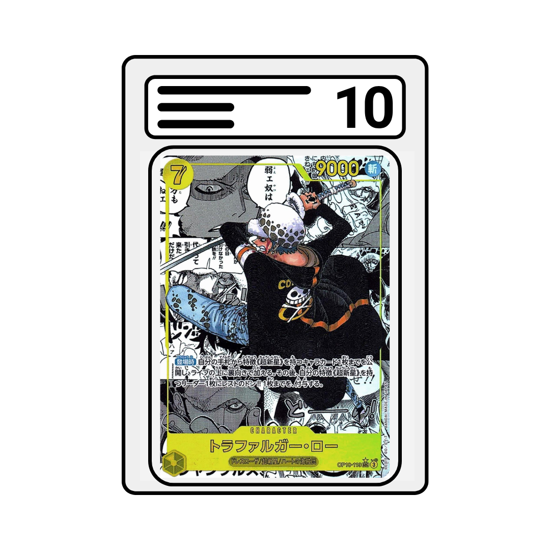 Graded Karte One Piece OP10 119 Trafalgar Law Manga