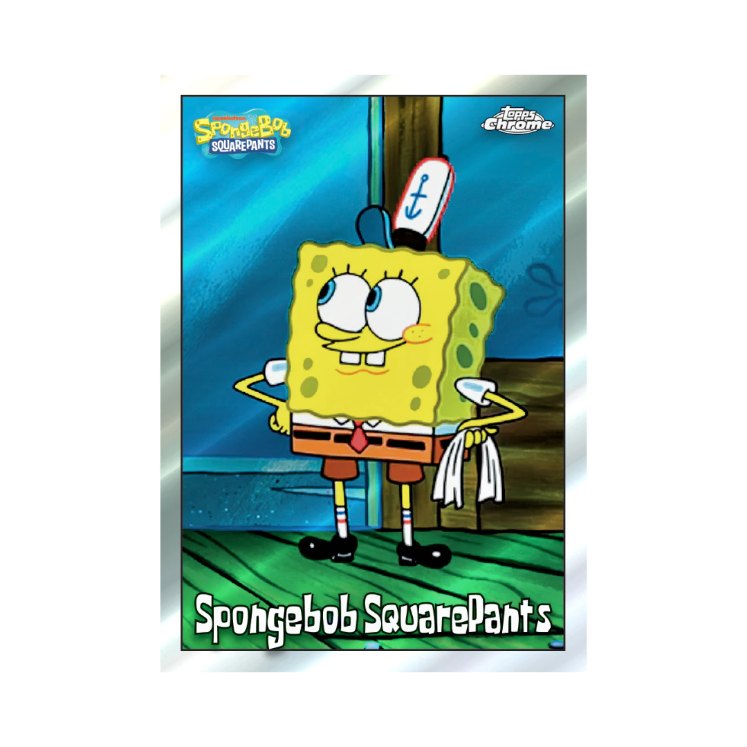 2025 Topps Chrome SpongeBob 25th Anniversary - Hobby Box