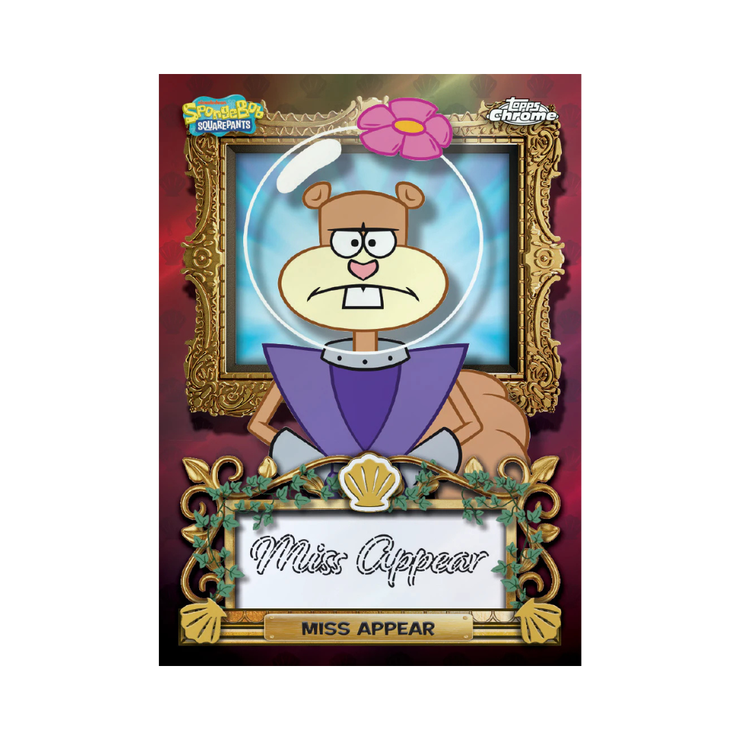 2025 Topps Chrome SpongeBob 25th Anniversary - Hobby Box