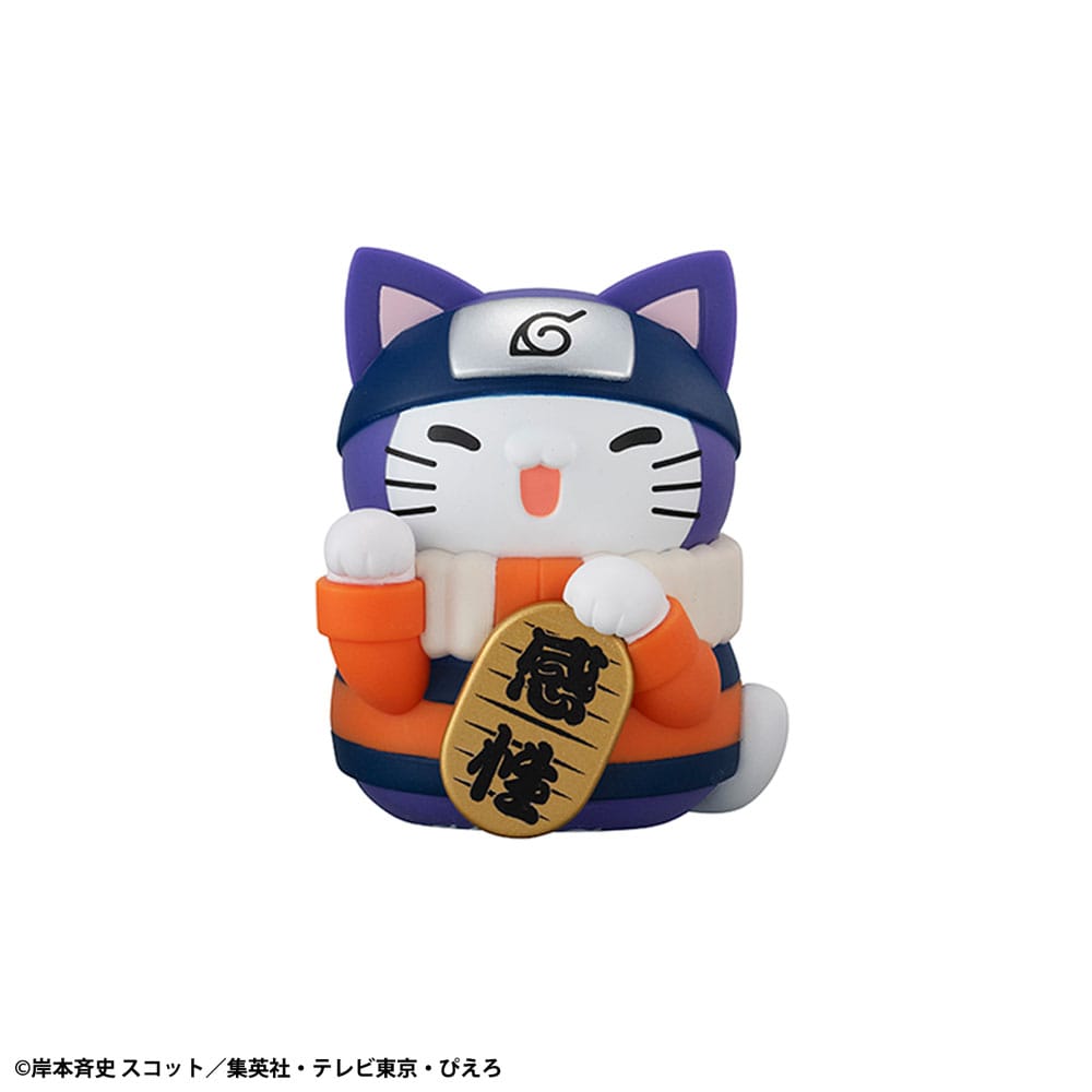 Naruto Shippuden Mega Cat Project Nyaruto! Sammelfiguren Fortune Cats Coloful 7 cm