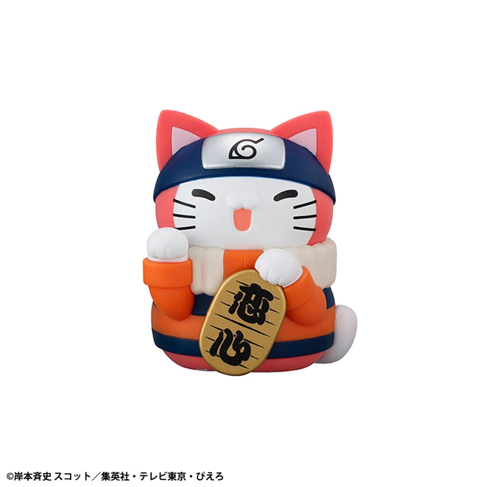 Naruto Shippuden Mega Cat Project Nyaruto! Sammelfiguren Fortune Cats Coloful 7 cm