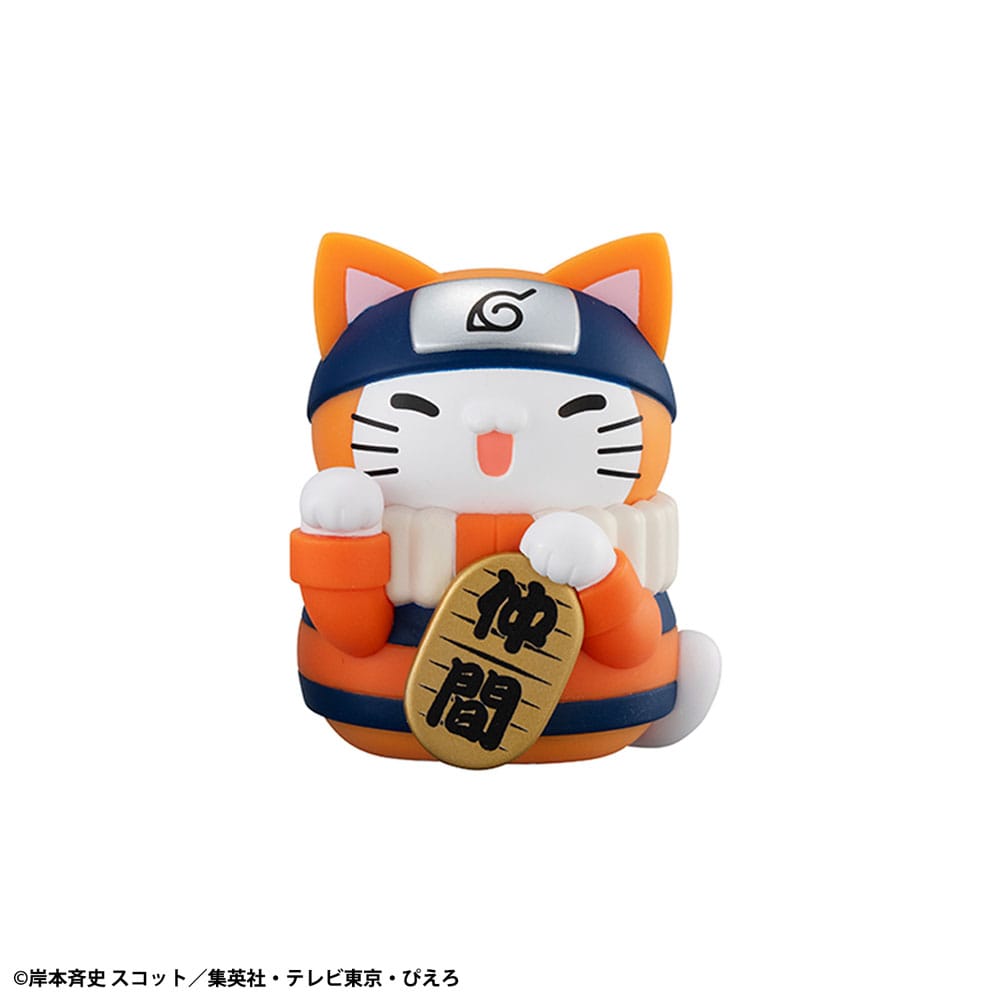 Naruto Shippuden Mega Cat Project Nyaruto! Sammelfiguren Fortune Cats Coloful 7 cm