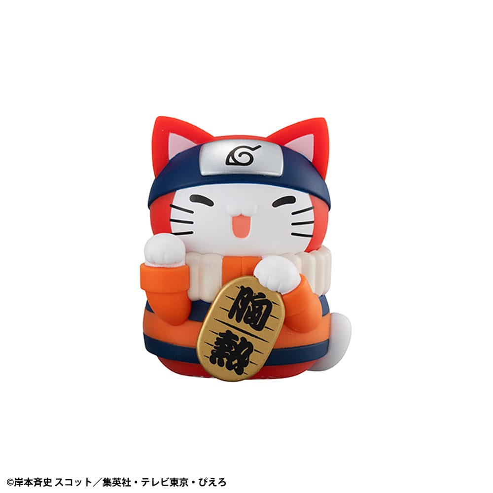 Naruto Shippuden Mega Cat Project Nyaruto! Sammelfiguren Fortune Cats Coloful 7 cm