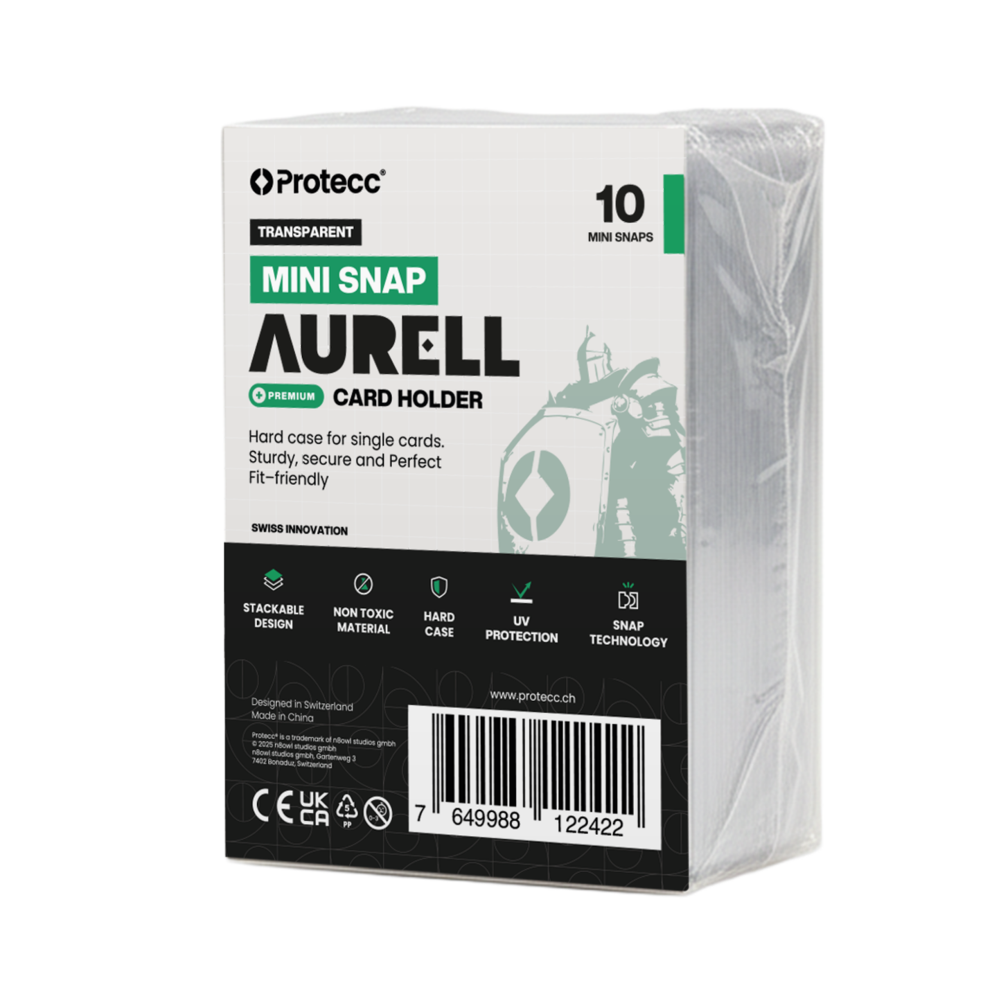 Protecc Aurell Mini Snap Card Holder