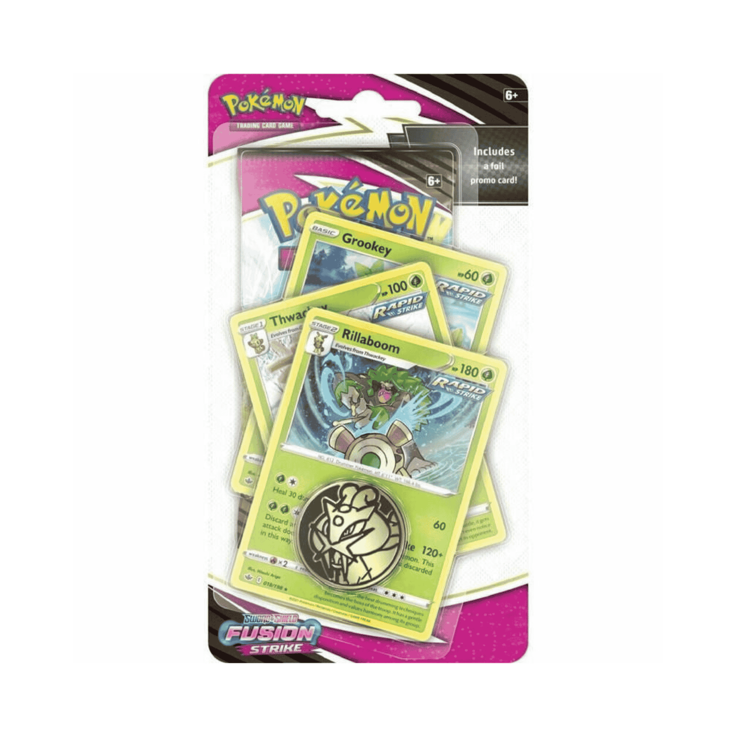 Fusion Strike Premium Checklane Blister [Rillaboom] (SWSH08)