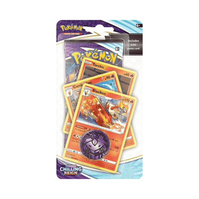 Chilling Reign Premium Checklane Blister [Blaziken] (SWSH06)