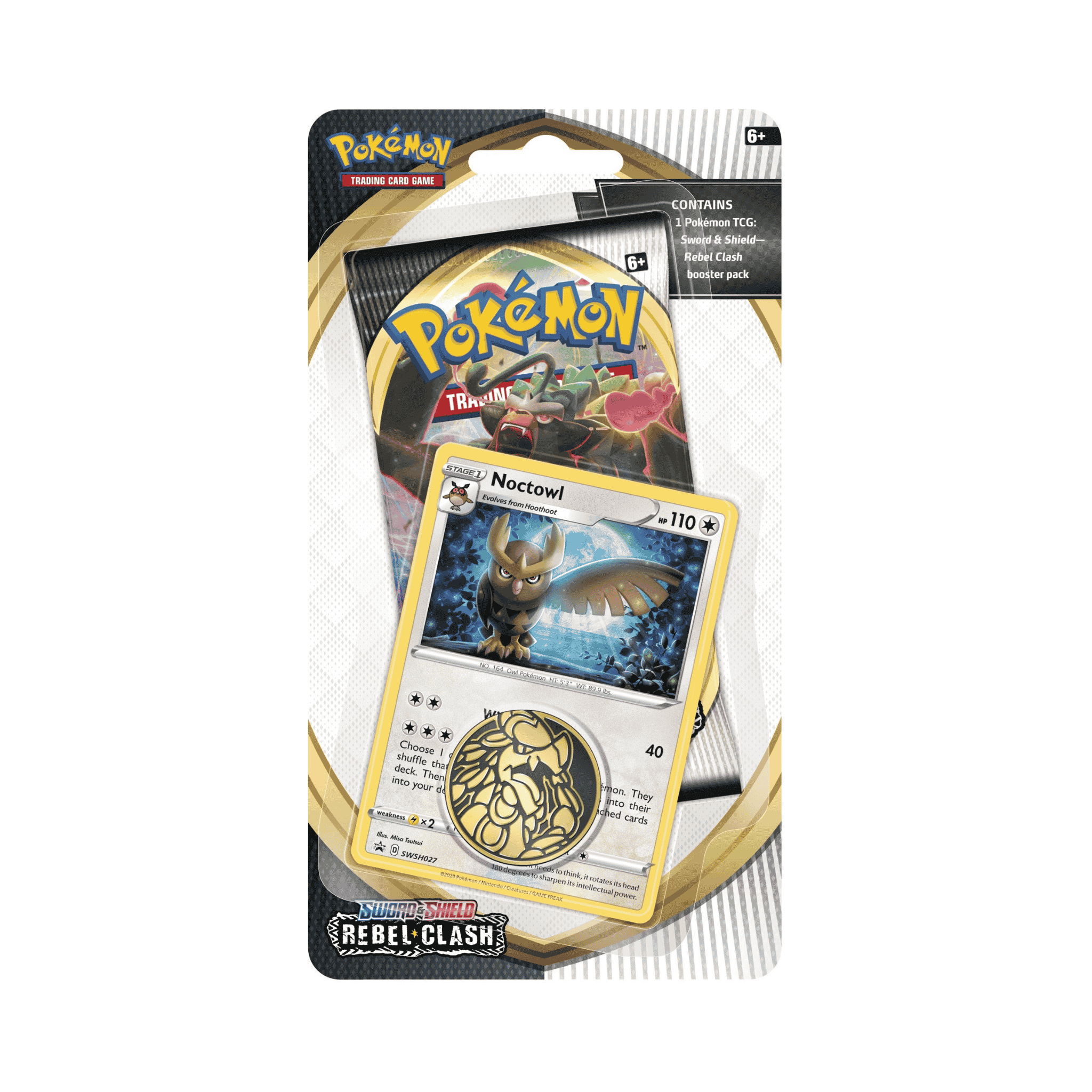 Rebel Clash Single Pack Blister [Noctowl] (SWSH02)