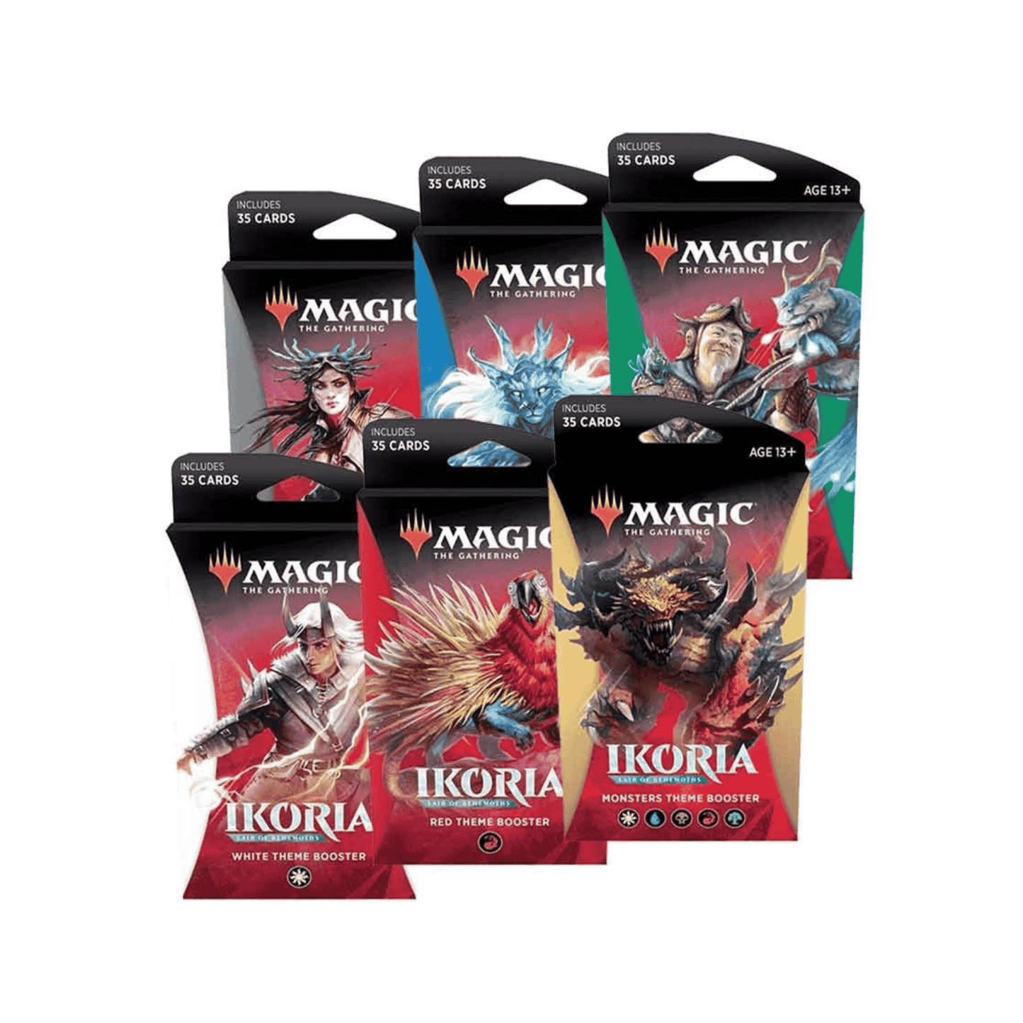 Ikoria: Lair of Behemoths - Theme Booster [Set of 6] (IKO)