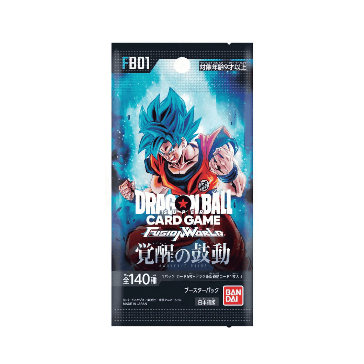 Dragon Ball Super Fusion World FB-01 - Japanese