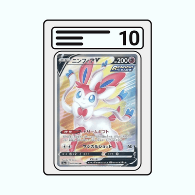 Graded Karte Pokemon s6a 082 Sylveon V
