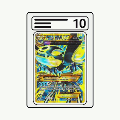 Graded Karte Pokemon Ancient Origins 96 Primal Kyogre EX