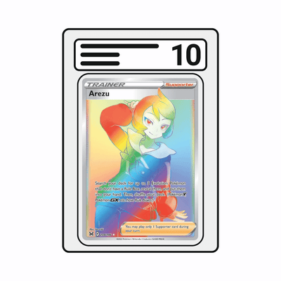 Graded Karte Pokemon Lost Origin 204 Arezu