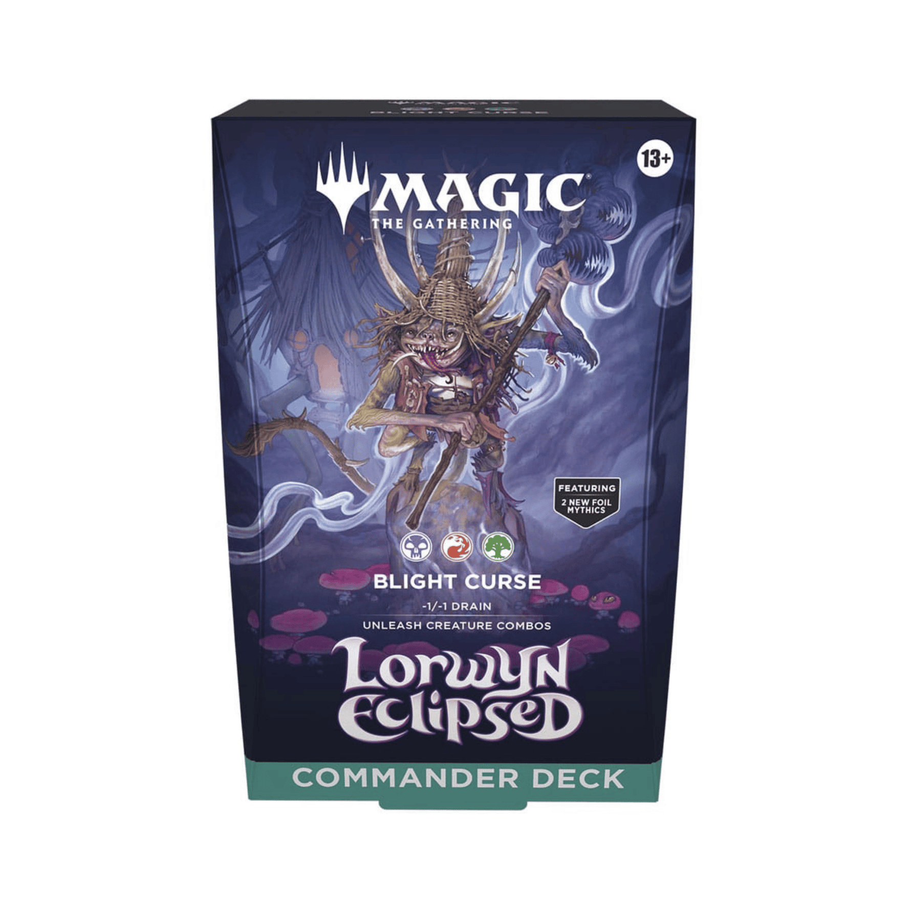 Magic the gathering Lorwyn Eclipsed  Blight Curse - Commander Deck