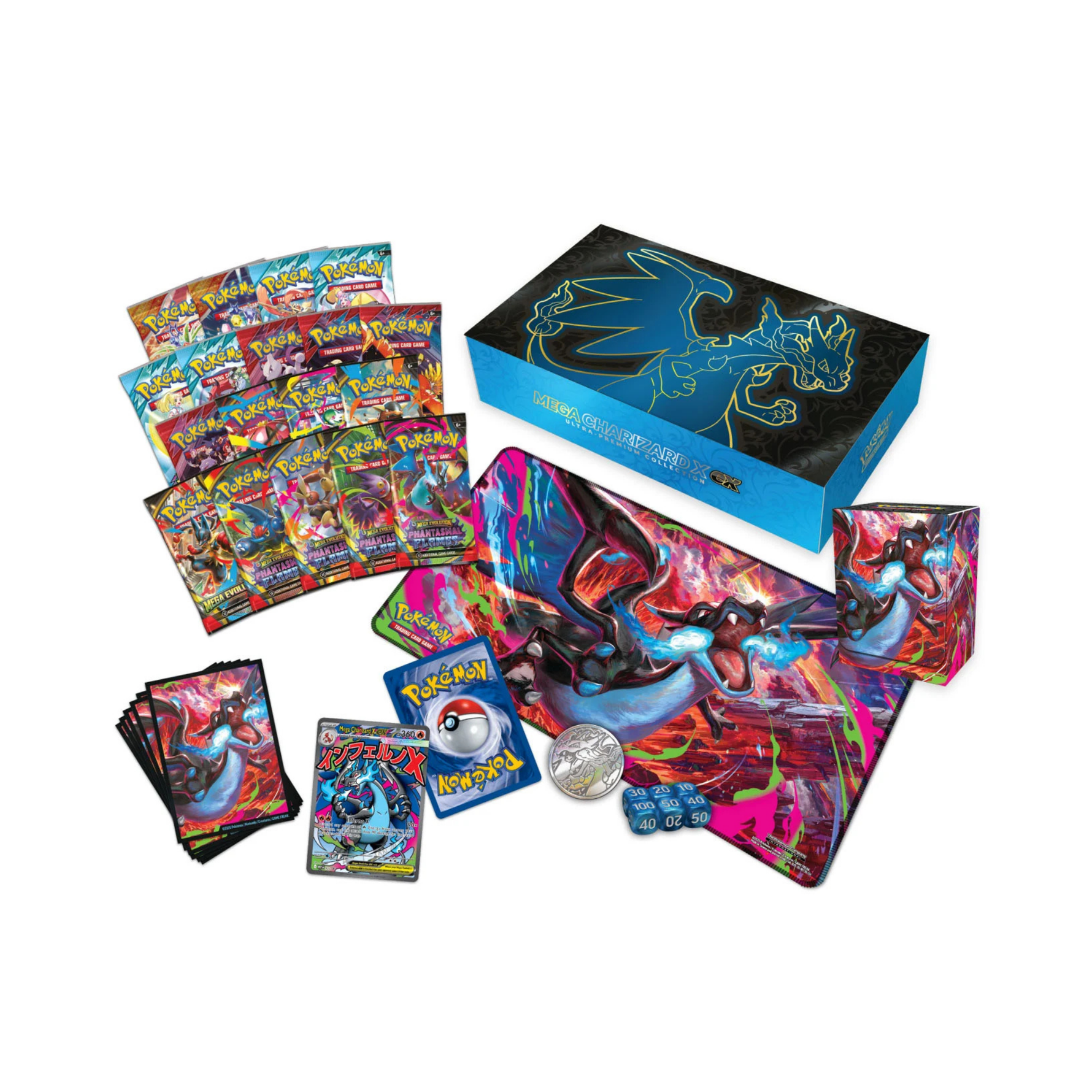 Pokémon Mega Evolution Charizard X Ultra Premium Collection