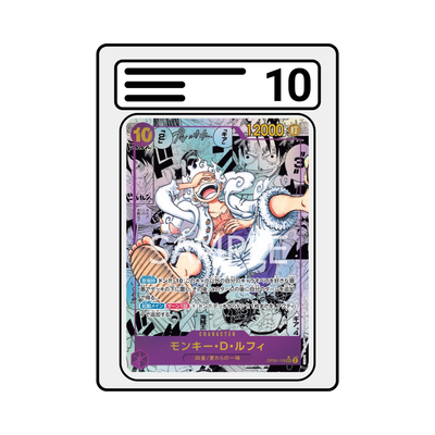 Graded Karte One Piece OP05 119 Monkey.D.Luffy Manga