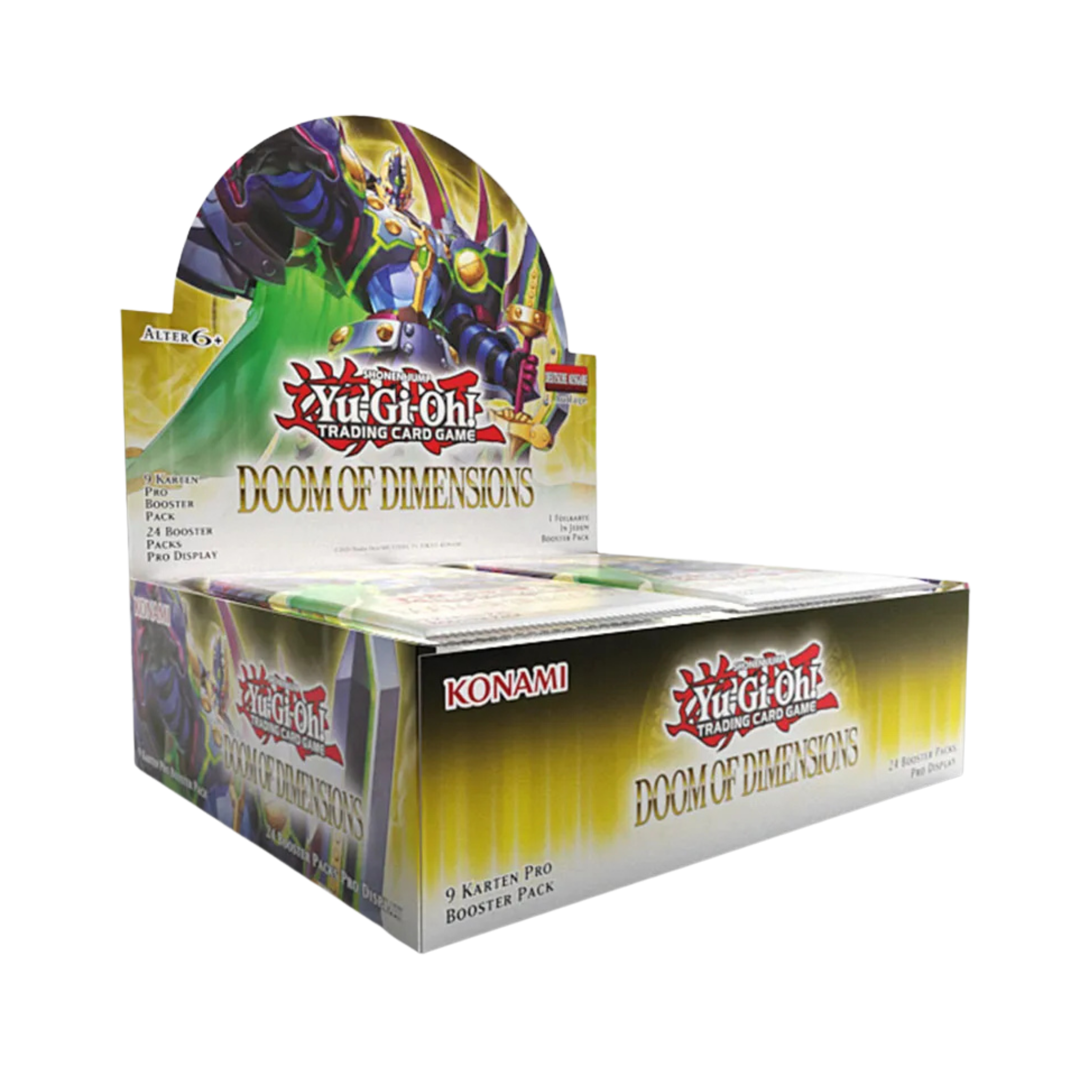 YuGiOh Doom of Dimensions Box