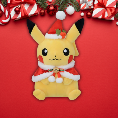 #025-Pikachu Pokémon Plushy - Christmas