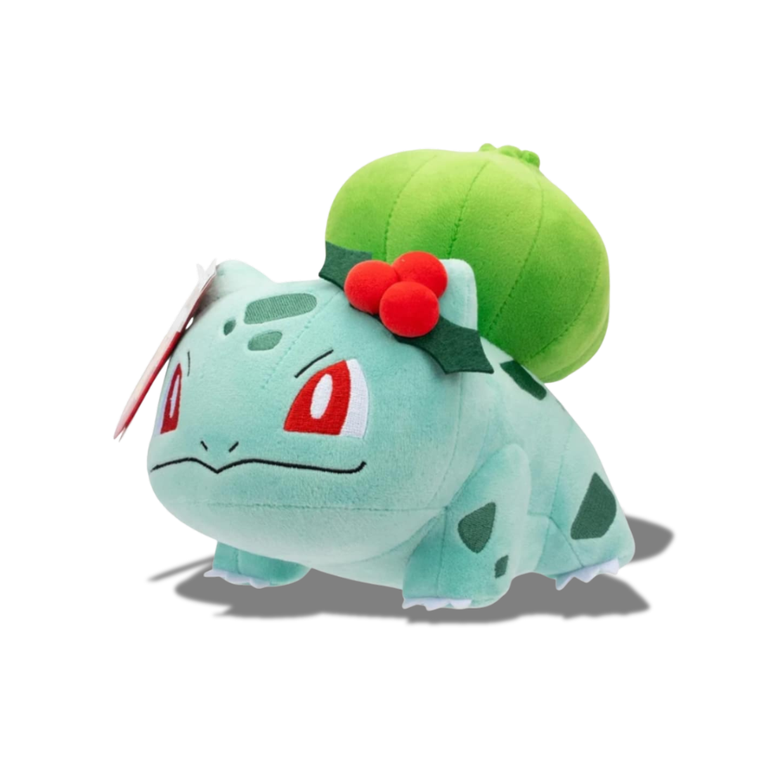 #001-Bulbasaur Pokémon Plushy - Christmas