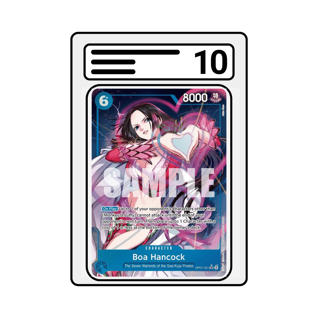Gradet Karte One Piece OP07 051 Boa Hancock Alternate Art