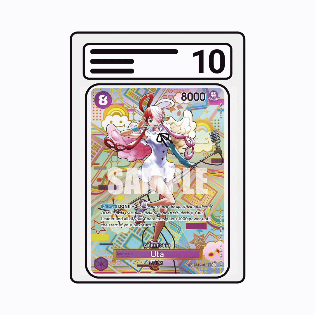 Gradet Karte One Piece OP05 120 Uta Special Alternate Art