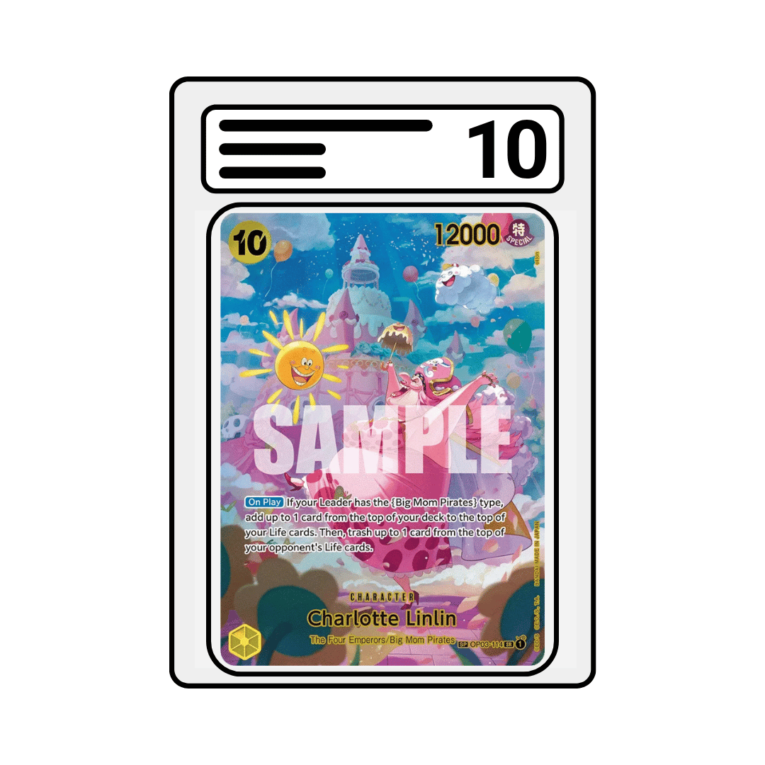 Gradet Karte One Piece OP06 114 Charlotte Linlin Special Alternate Art